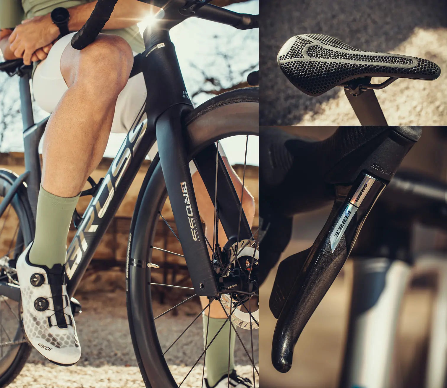Détails d'un vélo Bross